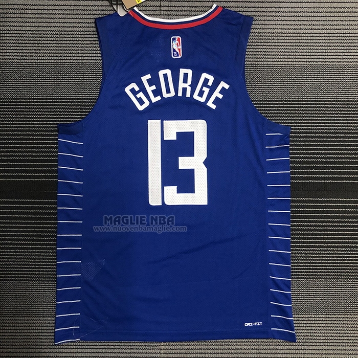 Maglia
 Paul George NO 13 Los Angeles Clippers Icon Autentico
 2020-21 Blu
